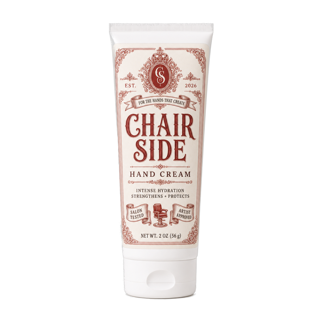 Chair Side 2 oz squeeze tube hand cream